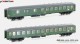 Hobbytrain 43038, EAN 4250528620877: H0 DC 2er Set Personenwagen DB