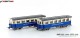 Hobbytrain 43108, EAN 4250528616191: H0m 2er Ergänzugs-Set Personenwagen der Zugspitzbahn