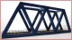 Joswood 19104, EAN 4251264101248: H0 Große Kastenbrücke blau