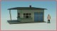 Joswood 21022, EAN 4251264103679: H0 Kiosk mit WC 1950er Jahre