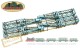 Joswood 91039, EAN 2000075415660: H0 Ladegut Kranausleger in blauer DEMAG Farbgebung