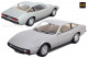 KK-Scale 180283, EAN 2000075009609: Ferrari 365 GTC 4 ´71 silber
