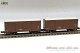 Kato 708086, EAN 4949727684222: N 2er Set Freight Car WAMU 80000-280000