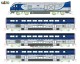 Kato K106-9001-1, EAN 2000075718648: N Zugset Pacific Surfliner Amtrak mit Innenbeleuchtung