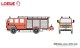 Loewe-Modellbahnzubehör 4034, EAN 4260649314296: 1:87 FORD CARGO 1520 - LF 16 - Freiw. Feuerwehr Köln-Lövenich