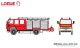 Loewe-Modellbahnzubehör 4035, EAN 4260649314302: 1:87 FORD CARGO 1320 - LF 16 - Betriebsfeuerwehr Akzo Nobel