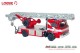 Loewe-Modellbahnzubehör 4040, EAN 4260649314357: 1:87 Magirus Deutz 90 M 5 - DL 18, FACELIFT: Feuerwehr Heilsbronn