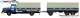 Lemke-Collection MiNis 3321, EAN 4250528627227: N Krupp Titan Hängerzug Pritsche/Plane, HACO Wuppertal