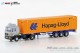 Lemke-Collection MiNis 4068, EAN 4250528622604: N MAN F90 Container-Sattelzug Hapag-Lloyd