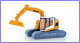 Lemke-Collection MiNis 4254, EAN 4250528616351: 1:160, Liebherr Compact series crawler excavator with bucket