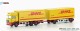 Lemke-Collection MiNis 4607, EAN 4250528622512: N MAN F90, 3-achs Koffer-Hängerzug DHL