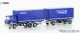 Lemke-Collection MiNis 4636, EAN 4250528622550: N MAN F90, 3-achs Wechselpritschen-Hängerzug THW
