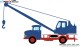 Lemke-Collection MiNis 4750, EAN 4250528624738: N MB L322 Mobilkran, blau/rot