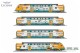 Liliput 133853, EAN 5026368338536: H0 DC analog 4-tlg. Elektro-Triebzug KISS ODEG