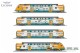 Liliput 133858, EAN 5026368338581: H0 AC digital 4-tlg. Elektro-Triebzug KISS ODEG
