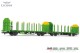 Liliput 235246, EAN 5026368352464: H0 DC Holztransporter-Einheit Laaps 565 RAILTRANS ÖBB