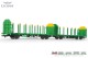 Liliput 235247, EAN 5026368352471: H0 DC Holztransporter-Einheit Laaps VTG France DB