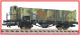 Liliput 235281, EAN 5026368352815: H0 DC offener Hochbordwagen Ommru mit Brh. Tarnausführung DRB