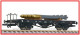 Liliput 235284, EAN 5026368352846: H0 DC Flachwagen, Bauart Omm, beladen mit 4 Torpedos DRB