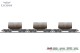 Liliput 260175, EAN 5026368601753: N 3-tlg. Set Schwerlastwagen Rlmmp 650 DB Beladung Kessel