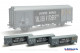 L.S. Models 30655, EAN 2000008585842: H0 3x Güterwagen grau/sschwarz EVS der SNCF