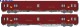 L.S. Models 40443, EAN 2000075518774: H0 DC 2er Set Postwagen PA UIC SNCF