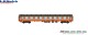 L.S. Models 42180, EAN 2000075679727: H0 DC Personenwagen I4 A9, 1.Kl. SNCB