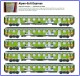 L.S. Models 46034AC, EAN 2000075448972: H0 AC Alpen-Sylt-Express, 5-teilig, 4x Bvcmt 248.5, 1x Bvcmbz 249.1, Epoche VI