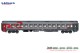 L.S. Models 48203, EAN 2000075636744: H0 Schlafwagen WLSReem grau-rot RZD