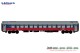L.S. Models 48207, EAN 2000075636799: H0 Schlafwagen WLABmee blau-rot ZSR