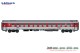 L.S. Models 48209, EAN 2000075636812: H0 Schlafwagen WLABmee weiss-rot Wagonservice