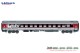 L.S. Models 48210, EAN 2000075636829: H0 Schlafwagen WLABmee weiss-schwarz Wagonservice
