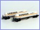 L.S. Models 62030, EAN 2000003454808: 2x Kesselwag.Gandagas SNCB