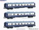 L.S. Models 79171, EAN 2000076037663: N 3er Set Pullman-Wagen CIWL