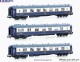 L.S. Models 79179, EAN 2000076037687: N 3er Set Pullman-Wagen CIWL