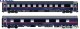 L.S. Models 97038-1N, EAN 2000075949721: N 2er Set: Nachtzugwagen Nighjet