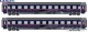 L.S. Models 97038-2N, EAN 2000075949738: N 2er Set: Personenwagen Nighjet