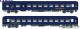 L.S. Models 97039N, EAN 2000075949684: N 2er Set: Nachtzugwagen Bcvmh + Bdcm CNL