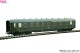 Lenz 41262-04, EAN 4044955009479: 0 Schürzenwagen ABC4ü-39 DR III RAL 6007