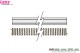Lenz 45014-01, EAN 4044955010741: 0 Gleis flexibel Stahlschwellen, L. 914,40 mm (VE 12)