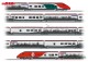 Märklin 39811, EAN 4001883398112: Class RABe 501 Giruno High-Speed Rail Car Train