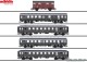 Märklin 41329, EAN 4001883413297: H0 Personenzug mit Güterwagen DB