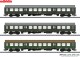 Märklin 42580, EAN 4001883425801: H0 Personenwagen-Set Halberstädter Mitteleinstiegswagen