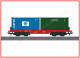 Märklin 44700, EAN 4001883447001: H0 Containertragwagen Capital+Del. DB AG