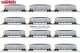 Märklin 45665, EAN 4001883456652: H0 Hopper Car Set UP