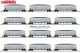 Märklin 45665, EAN 4001883456652: Union Pacific Hopper Car Set