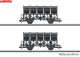 Märklin 46358, EAN 4001883463582: H0 2-achsige Muldenkippwagen-Set CFL III