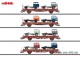 Märklin 46406, EAN 2000075655585: H0 Rungenwagen-Set Ep4 DR