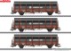Märklin 46563, EAN 4001883465630: H0 Rungenwagen-Set 1 Stahlröhren-Beladung DB