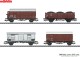 Märklin 46564, EAN 4001883465647: H0 Güterwagen-Set zur Dampflok BR 52